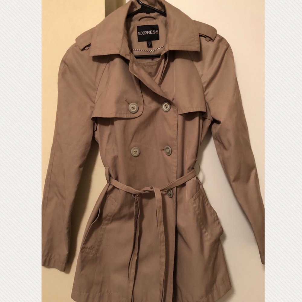 Khaki Express Trench Coat
